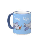 Haute tasse volante d'avion