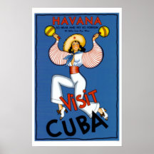 Havana-Besuch Kuba Posterdrucke
