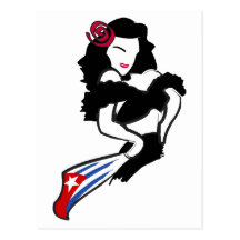 Havana-Rosenpostkarte