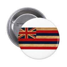 Hawaii-Flagge Buttons