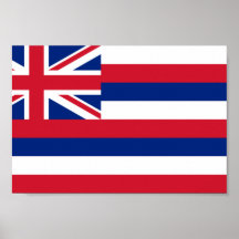 Hawaii-Flagge Plakatdrucke