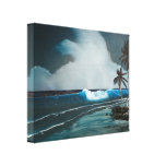 Hawaiischer Strand eingewickelte Leinwand Galerie Faltleinwand