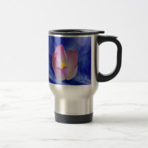 Heart to heart lotus flower coffee mugs