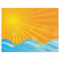 Heißer Sommer-Hintergrund