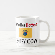 Heißeste das Jersey-Kuh der Welt Kaffeehaferl
