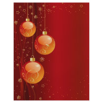 Helle Weihnachtsverzierungen Custom Flyer