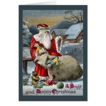 Hellen u. frohen Weihnachten Karten