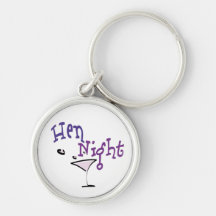 Henne-Nacht Schlüsselanhänger