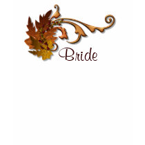 Herbst-Blätter-Fall-Braut