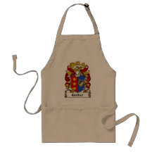 Herbst Familienwappen Schürze