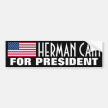 Herman Kain Auto Sticker