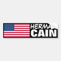 Herman Kain Auto Sticker