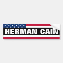 Herman Kain Auto Sticker