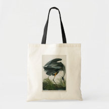 Héron de grand bleu, John James Audubon Sacs En Toile