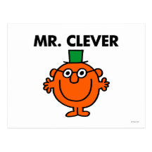 Herr Clever Classic Postkarte