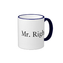 Herr Right Tee Tassen