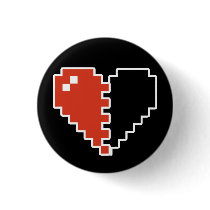 Herz 8bit halb