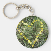 Herz aus Blumen Schlüsselband