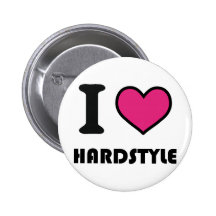 Herz I hardstyle Anstecknadelbuttons