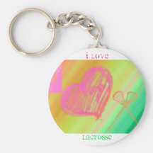 Herz I Lacrosse Keychain Schlüsselanhänger