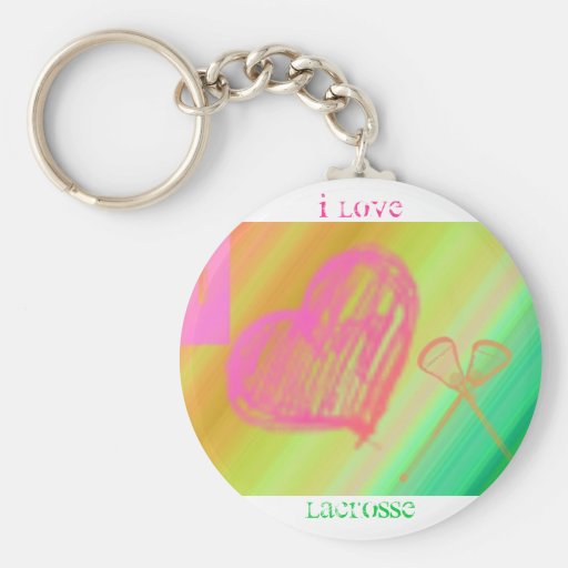 Herz I Lacrosse Keychain Schlüsselanhänger
