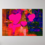 Herz-Kunst Plakatdrucke