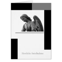 Herzliche Anteilnahme Beileidskarte