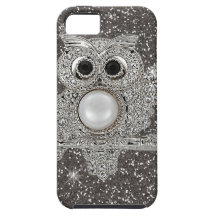 hibou de diamant coques iPhone 5