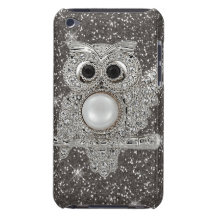 hibou de diamant étuis barely there iPod