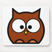 Hibou mignon tapis de souris
