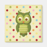 Hibou sage aimants pour réfrigérateur