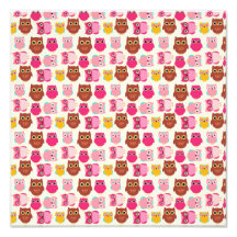 Hiboux mignons photos sur toile