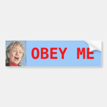 Hillary Autosticker
