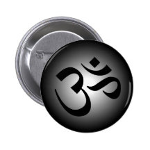 Hindu OM - Meditations-Symbol Anstecknadel