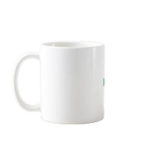 Hippie-Küken-Kaffeetasse mit Friedenssymbol