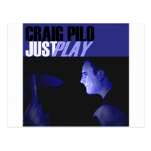 Hirsch Promo zazzleJustPlayFrontCover Postkarte