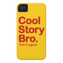Histoire fraîche Bro. À peine là cas de l'iPhone 4 Coques Case-Mate iPhone 4
