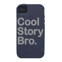 Histoire fraîche Bro. cas de l'iPhone 4 Coques iPhone 4/4S
