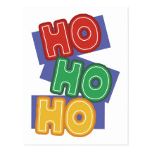 HO HO HO! POSTKARTEN