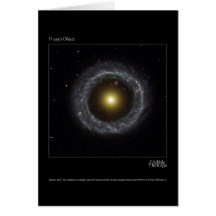 Hoags Gegenstand Hubble Teleskop-Foto Karte