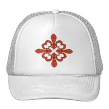 Hochrote Garten-Lilie Trucker Cap