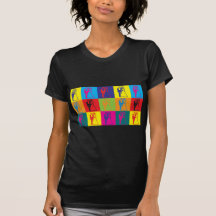 Hochzeits-Pop-Kunst Shirt