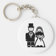 Hochzeitspaare Schlüsselband