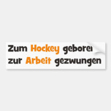 Hockey Autoaufkleber