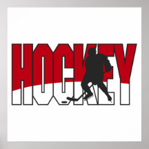 Hockeytextrot Posterdrucke