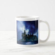Hogwarts par clair de lune tasse à café