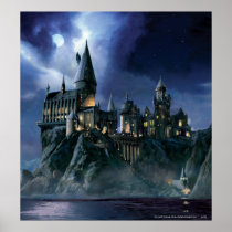 Hogwarts Schloss nachts
