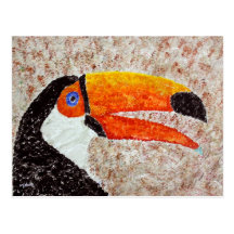 Höhle Toucan Postkarte