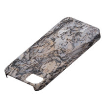 hölzerne Beschaffenheit des Baums (gehen Grün) iPhone 5 Etui
