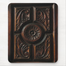 Hölzernes Schnitzen Mousepads